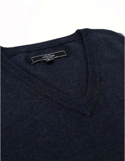 Jersey pico algodón Azul oscuro