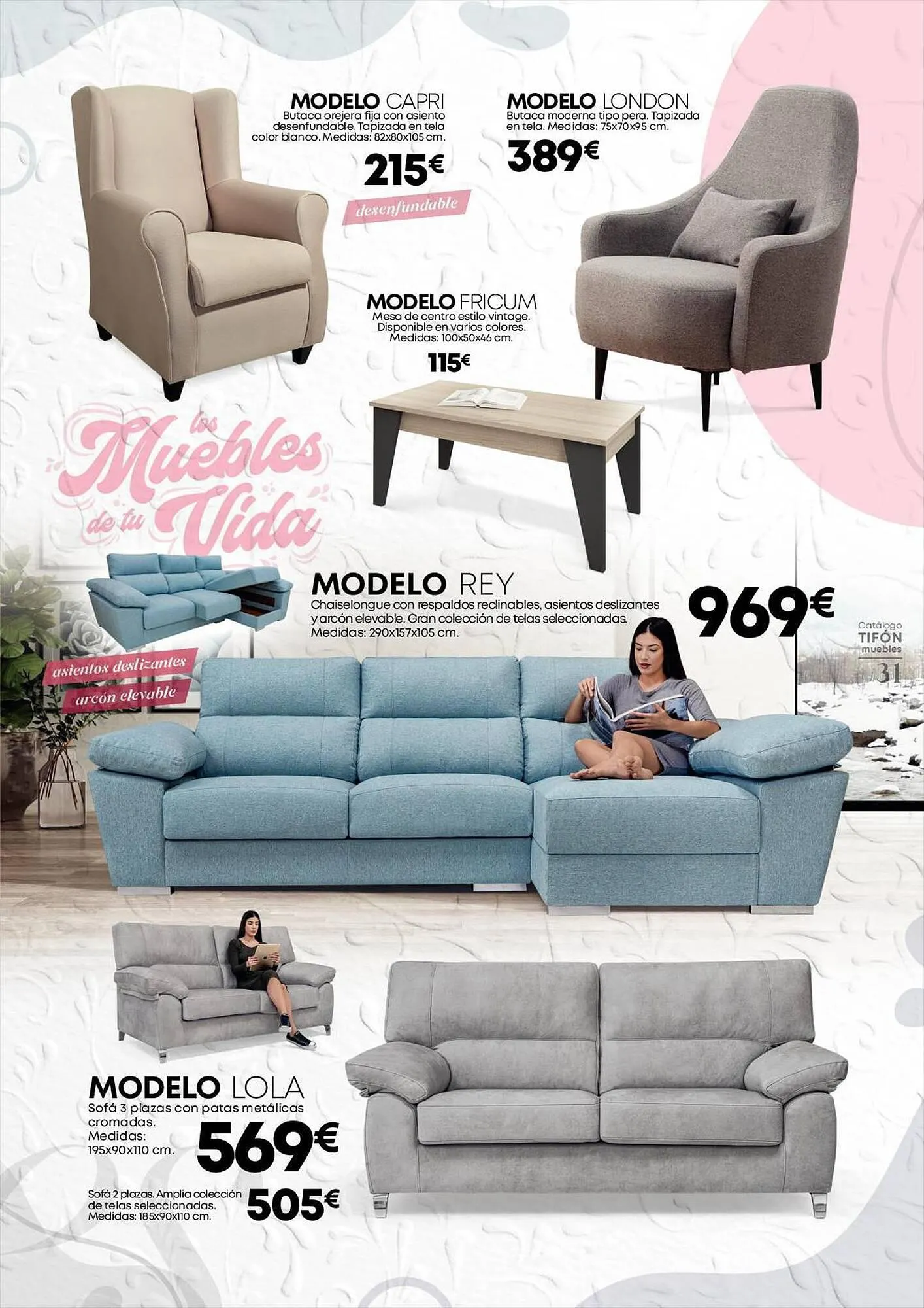 Catálogo de Folleto Tifón Hipermueble 24 de julio al 27 de julio 2023 - Página 31