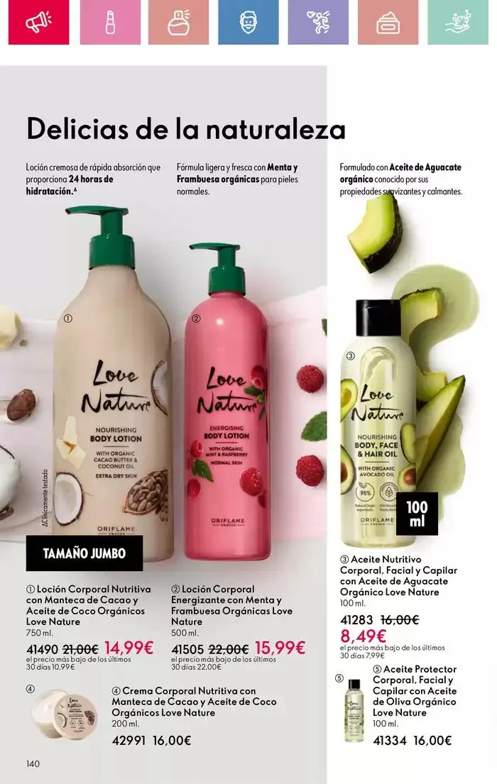 Catálogo de Catálogo Oriflame 9 de Marzo 29 de Marzo 9 de marzo al 29 de marzo 2025 - Página 140