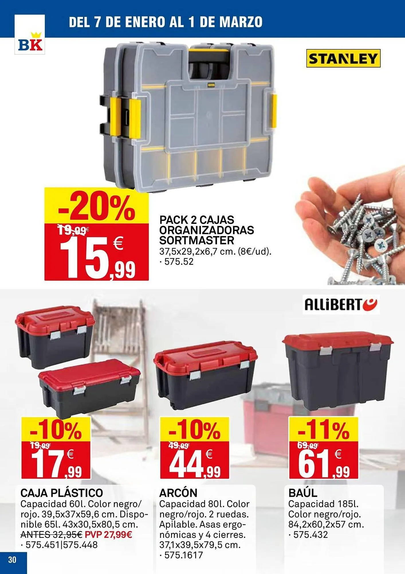 Catálogo de Catálogo Bricoking 7 de enero al 1 de marzo 2026 - Página 30