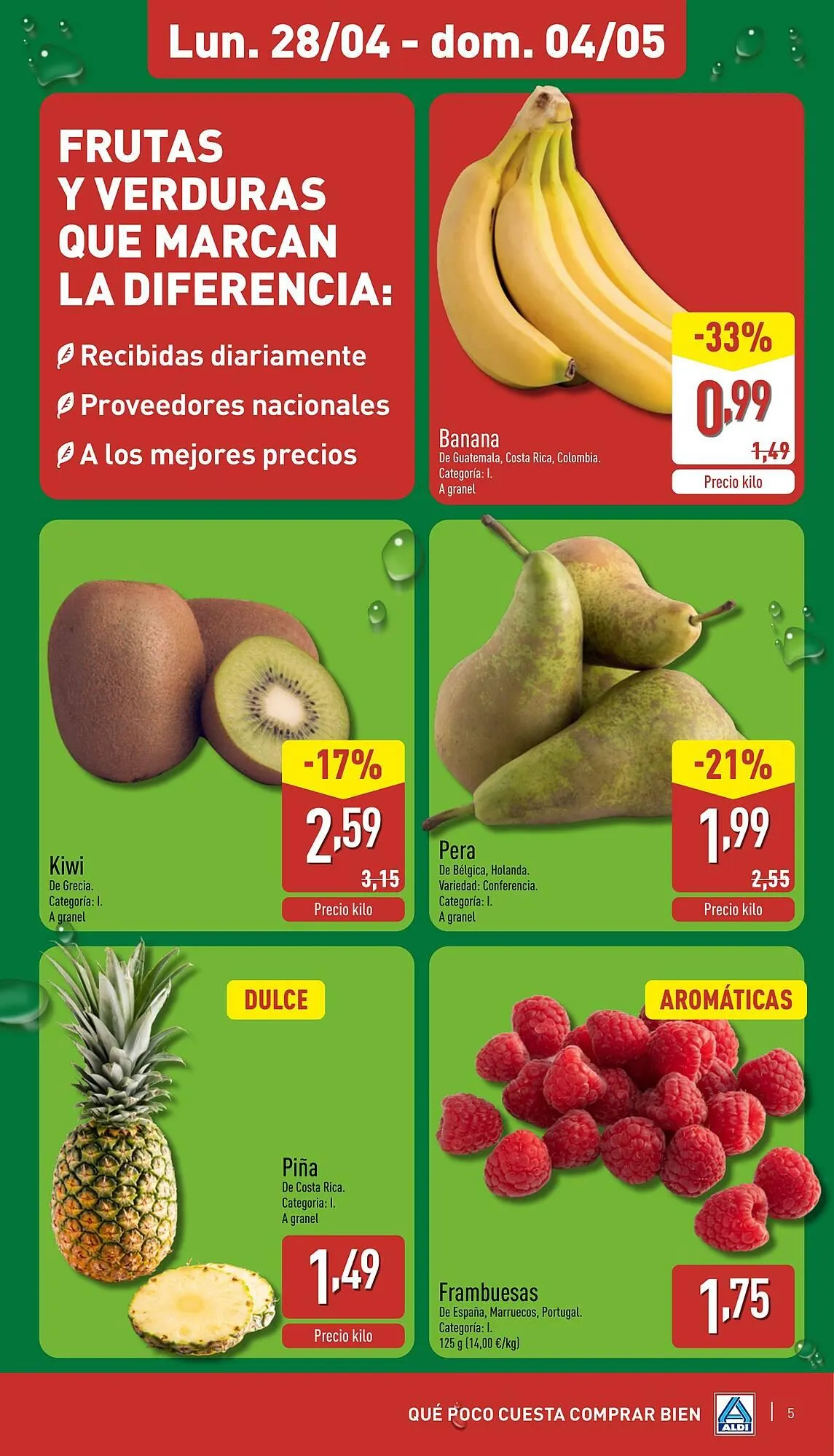 Catálogo de Folleto ALDI 28 de abril al 4 de mayo 2025 - Página 5