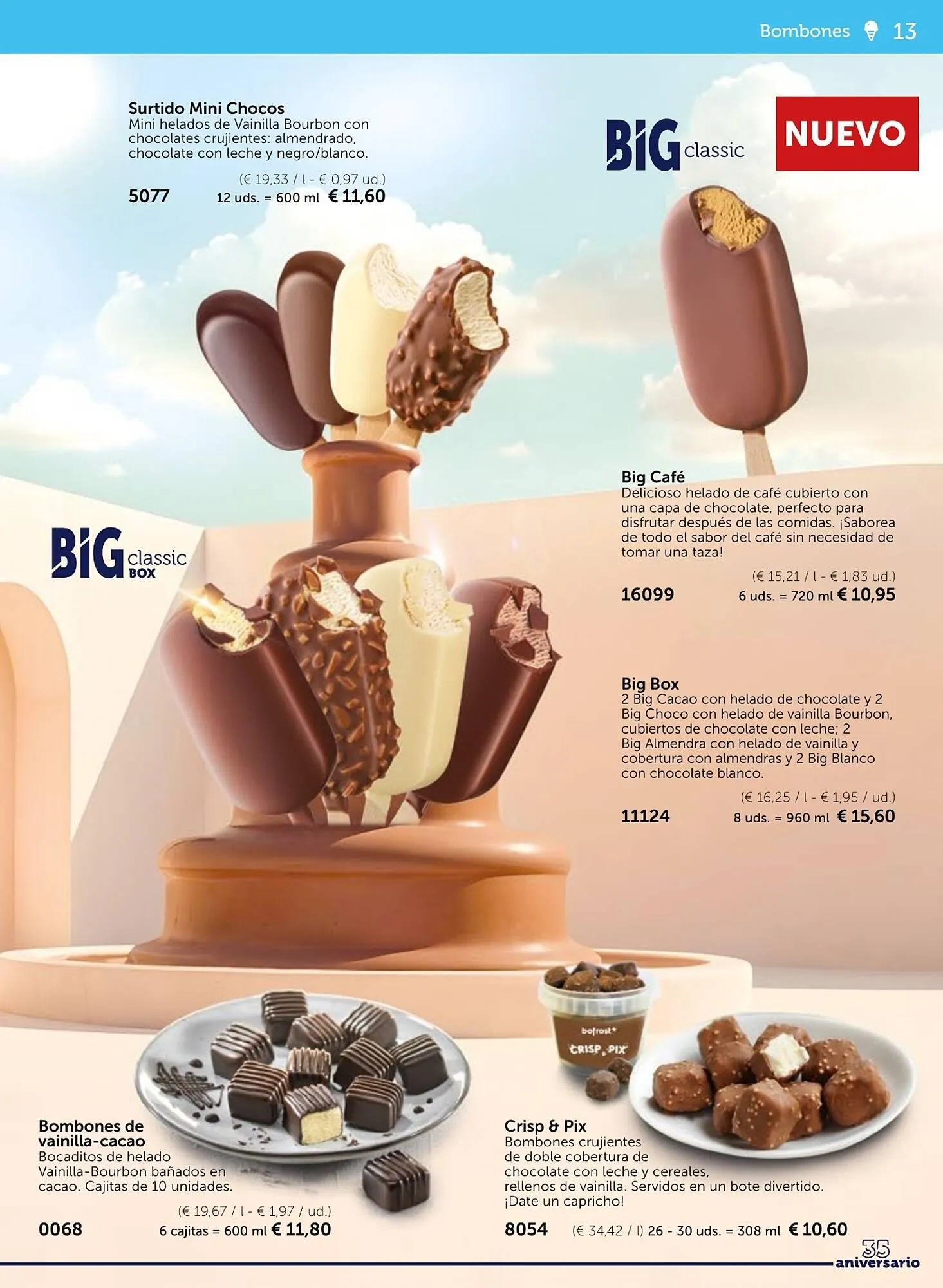 Catálogo de Folleto Bofrost 3 de marzo al 31 de agosto 2025 - Página 13