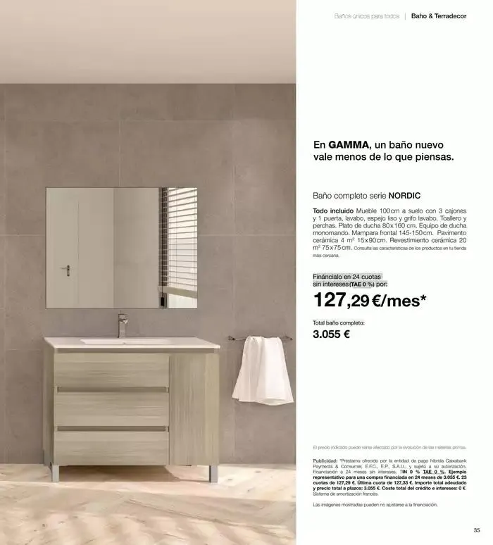 Catálogo de Catálogo de baños 24/25 2 de enero al 31 de agosto 2025 - Página 127