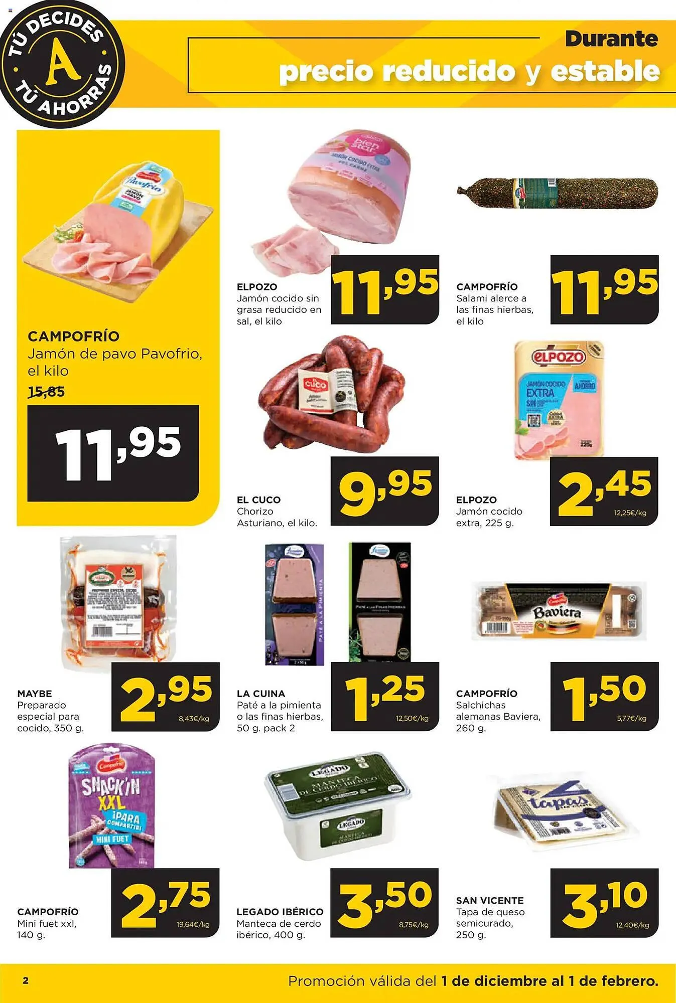 Catálogo de Folleto Alimerka 1 de diciembre al 1 de febrero 2026 - Página 2