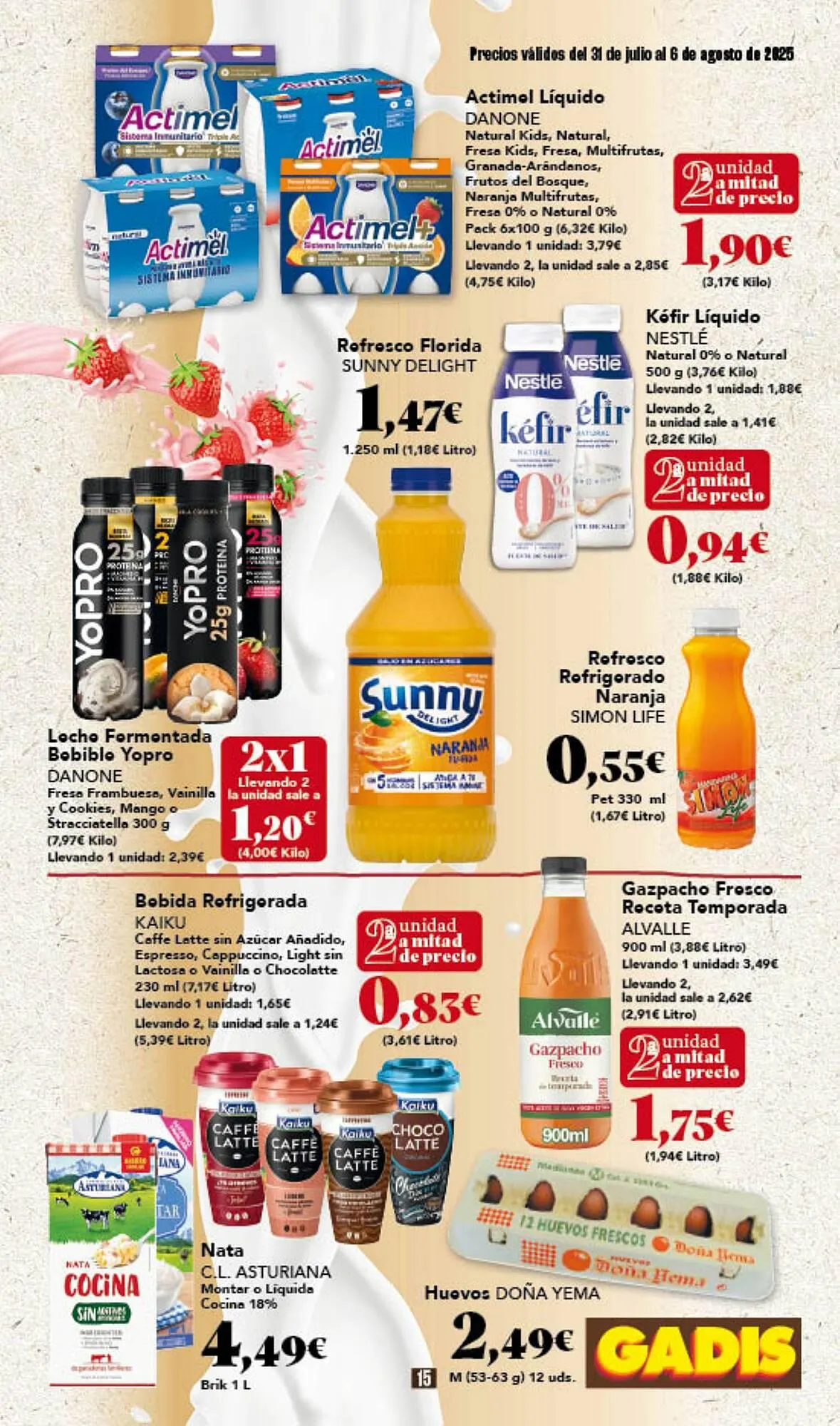 Catálogo de Folleto Gadis 31 de julio al 6 de agosto 2025 - Página 15