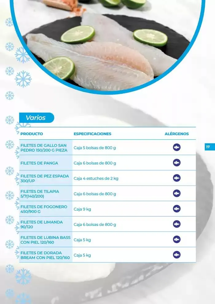 Catálogo de Catálogo de productos congelados 7 de octubre al 31 de diciembre 2024 - Página 17