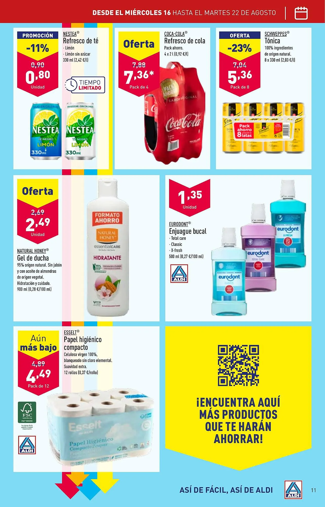 Catálogo de Folleto ALDI 16 de agosto al 22 de agosto 2023 - Página 11