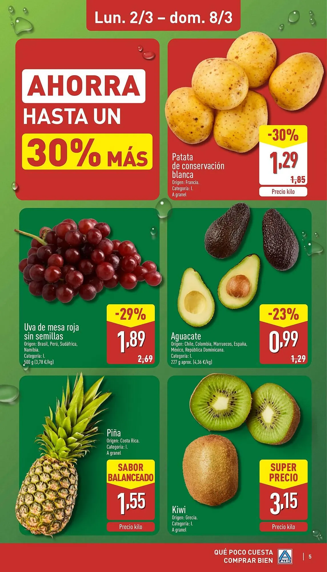 Catálogo de Folleto ALDI 2 de marzo al 8 de marzo 2026 - Página 5