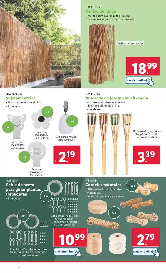 Catálogo de ¡Bazar Lidl! Ofertas válidas del 17/03 al 23/03 17 de marzo al 23 de marzo 2025 - Página 6