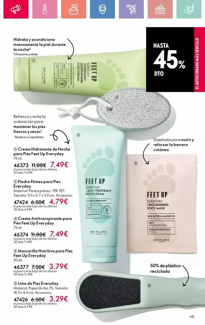 Catálogo de Catálogo Oriflame 30 de marzo al 19 de abril 2025 - Página 141