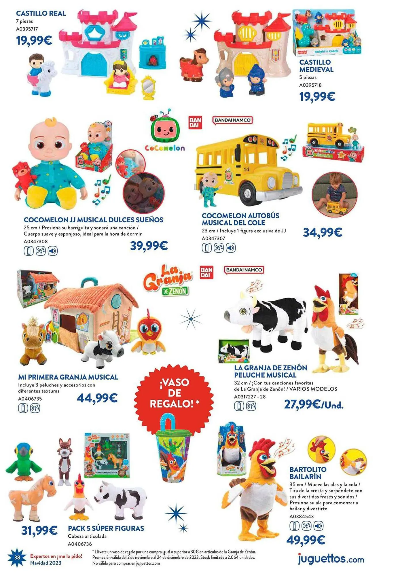 Catálogo de Folleto Juguettos 6 de noviembre al 24 de diciembre 2023 - Página 38