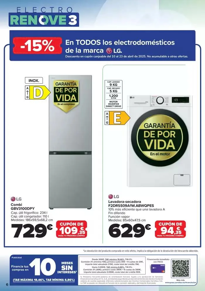 Catálogo de ELECTRO RENOVE 3 25 de marzo al 9 de abril 2025 - Página 6