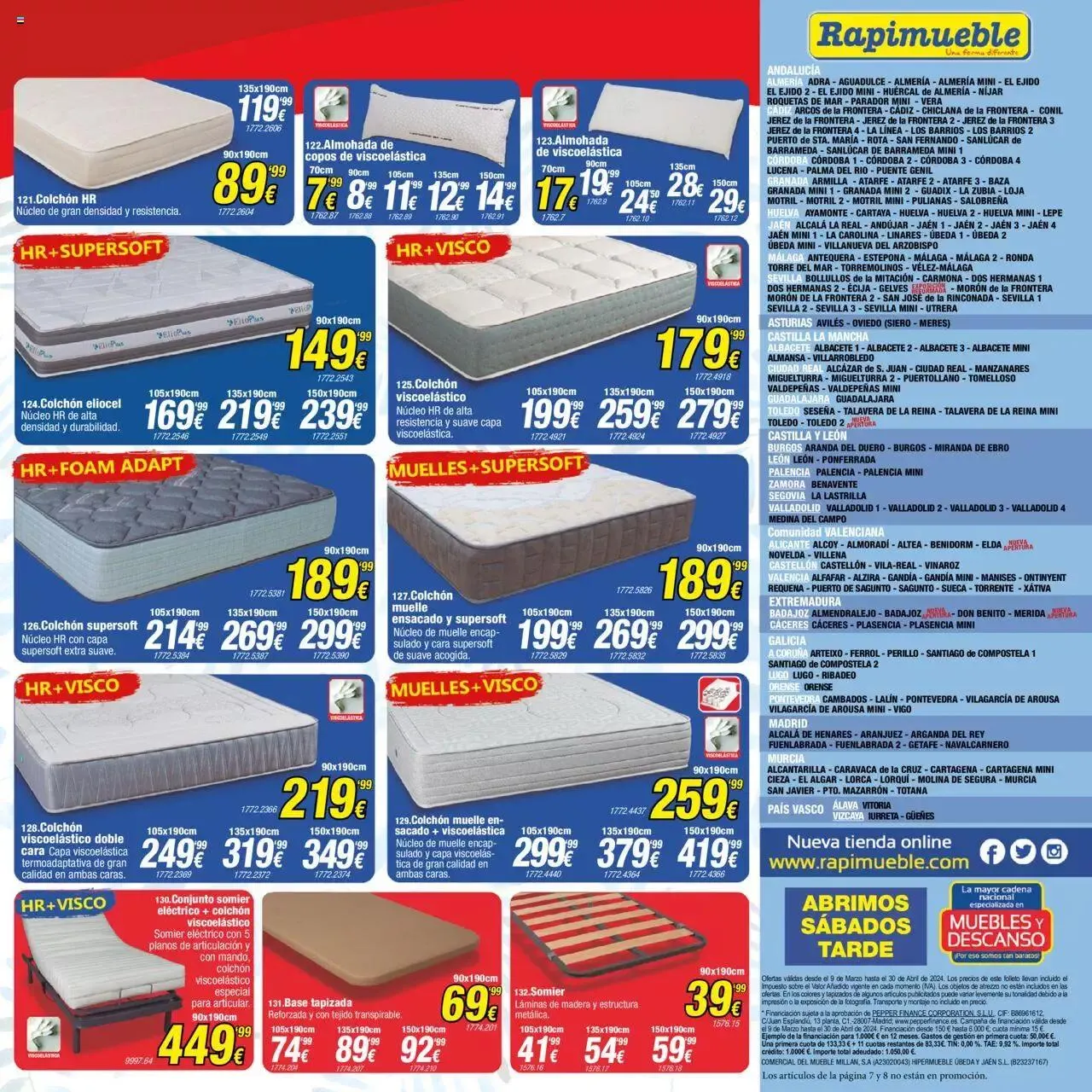 Catálogo de Rapimueble folleto 9 de marzo al 30 de abril 2024 - Página 8