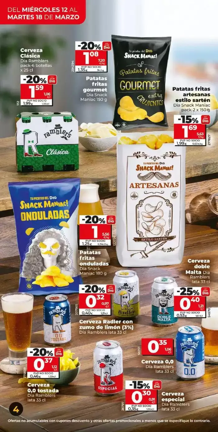 Catálogo de Tu picoteo del Dia del 12 al 18 de marzo 12 de marzo al 18 de marzo 2025 - Página 4