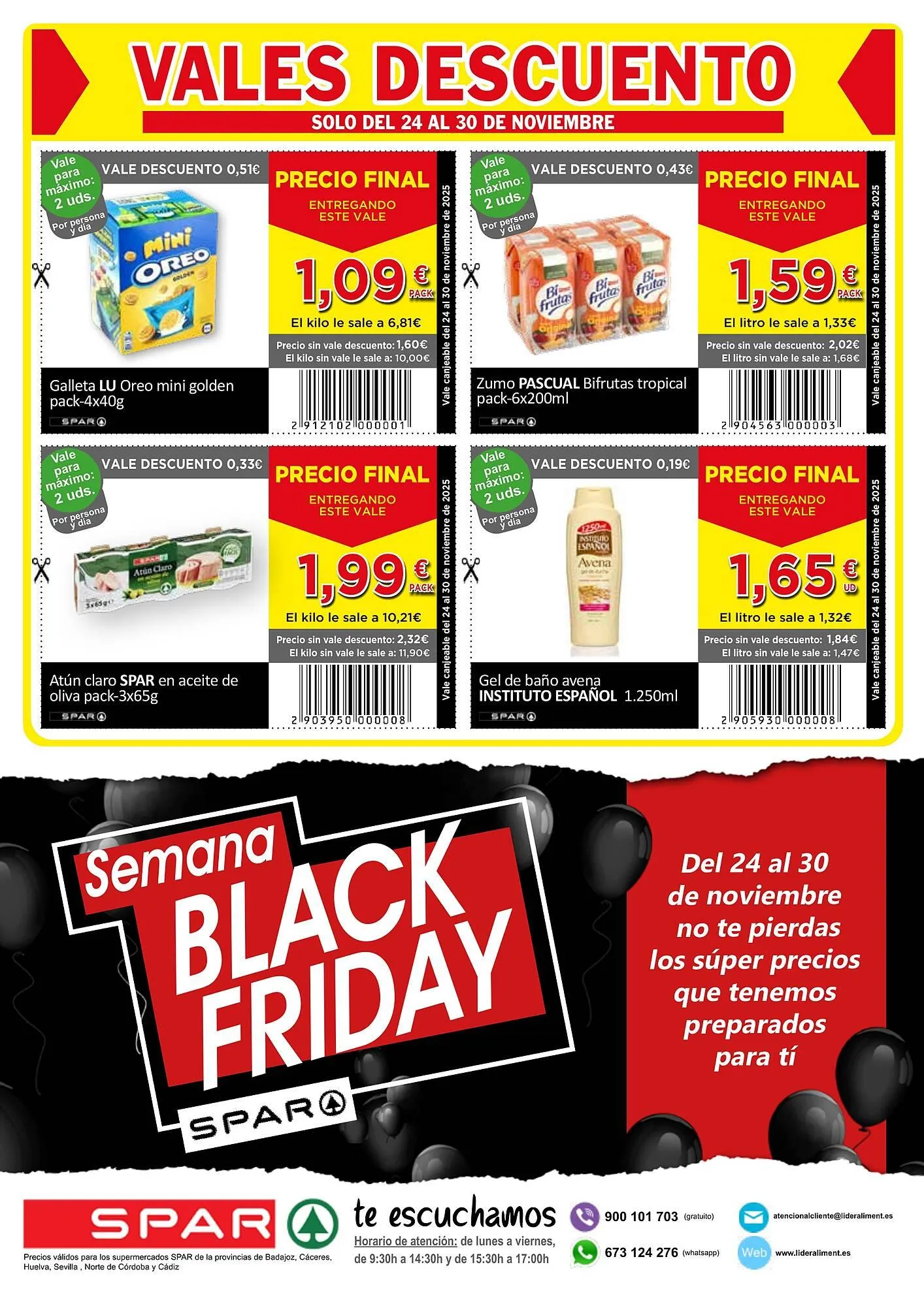 Catálogo de Folleto SPAR 24 de noviembre al 30 de noviembre 2025 - Página 2