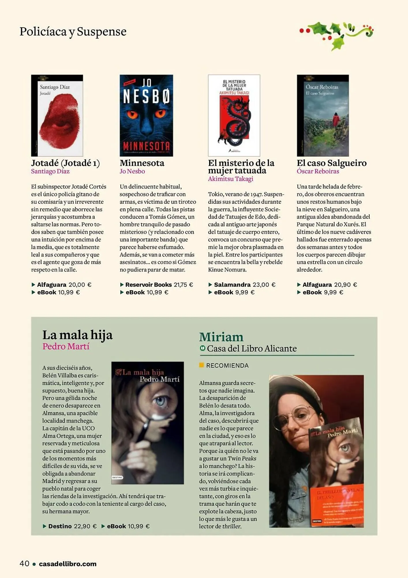 Catálogo de Catálogo Casa del Libro 19 de noviembre al 31 de enero 2026 - Página 40