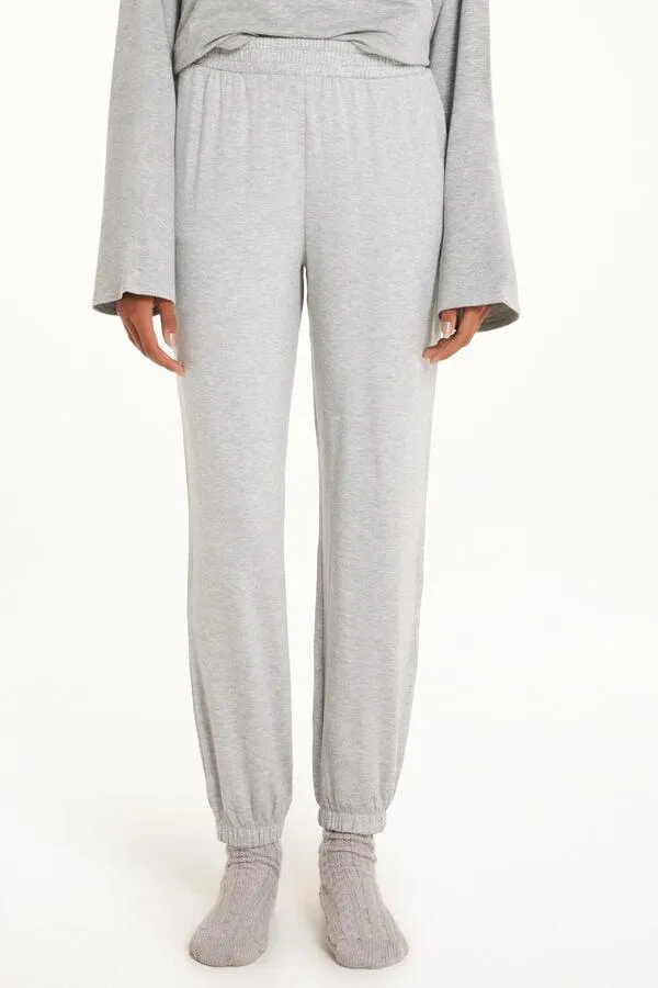 Jogger Largo Afelpado