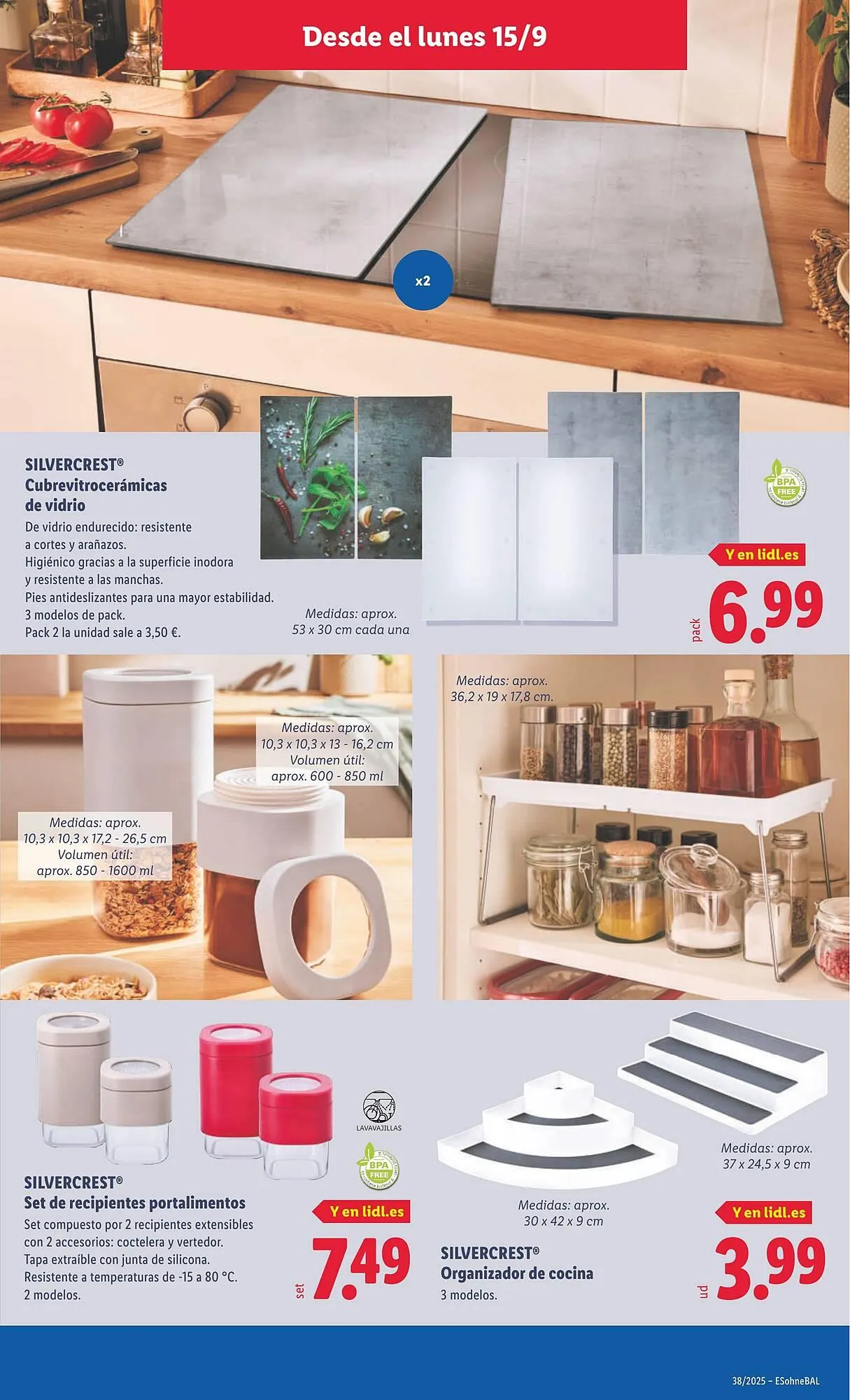 Catálogo de Catálogo Lidl 15 de septiembre al 21 de septiembre 2025 - Página 7