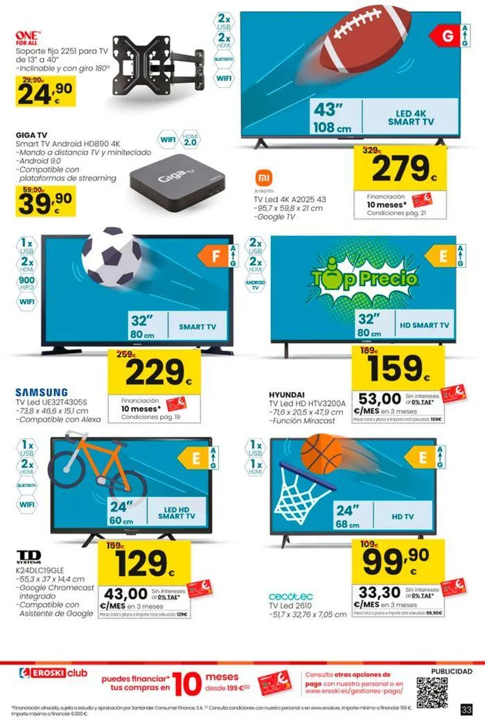 Catálogo de Vive el verano HIPERMERCADOS EROSKI 13 de junio al 10 de julio 2024 - Página 33