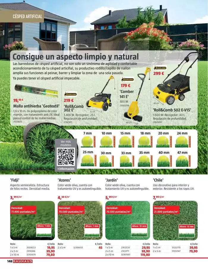 Catálogo de VERANO. Jardín, terraza, balcón. 26 de marzo al 20 de abril 2025 - Página 148