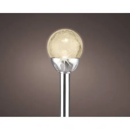 BALIZA SOLAR BOLA MICRO LED 30X8.5CM