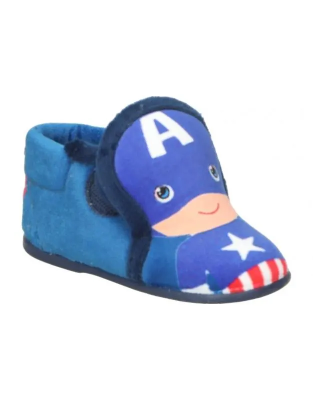 Zapatillas de casa azules Galdon