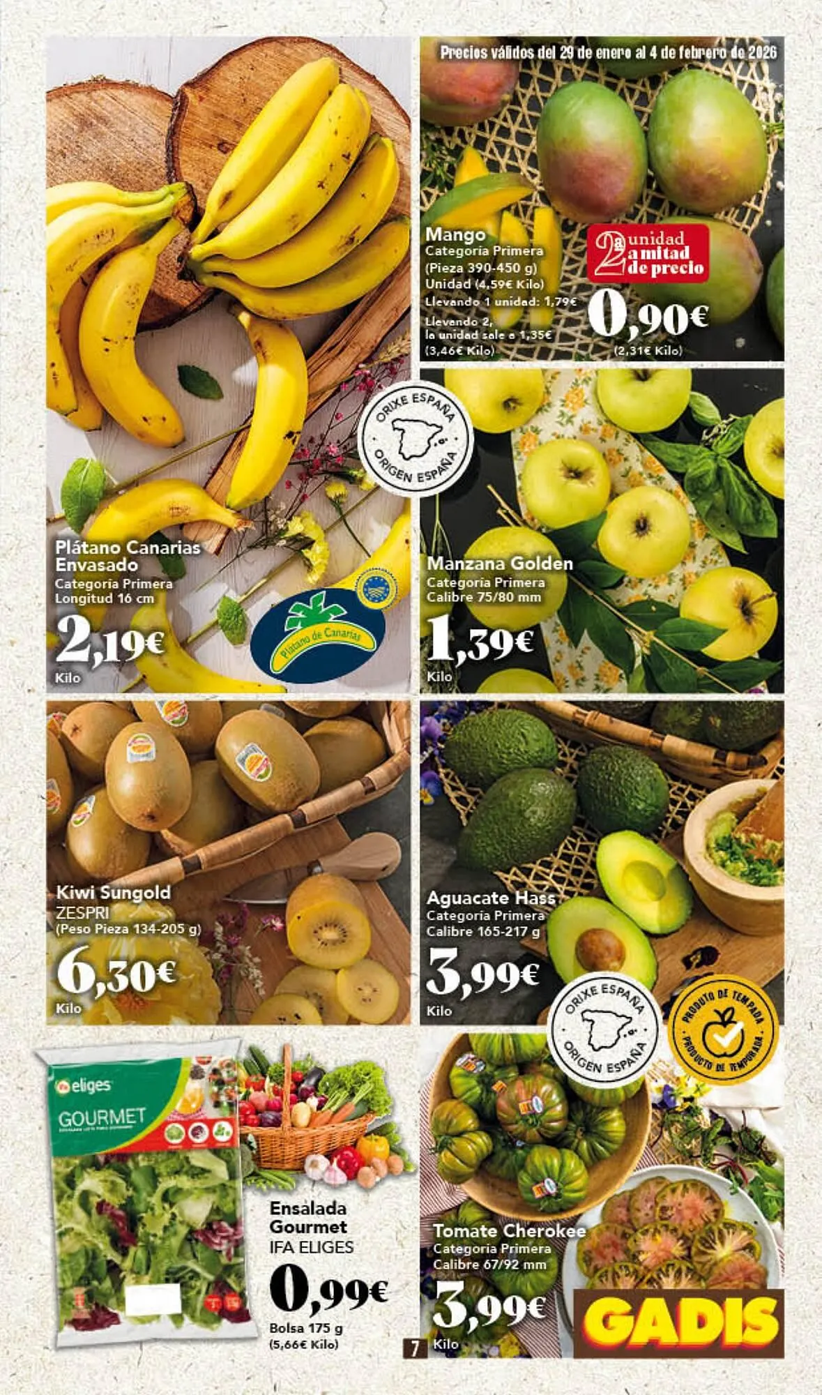 Catálogo de Folleto Gadis 29 de enero al 4 de febrero 2026 - Página 7