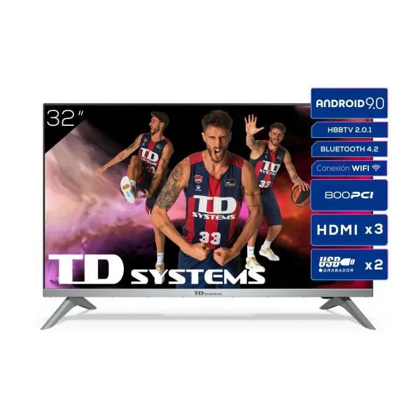 Televisor Smart TV LED 32″ HD TDSystem