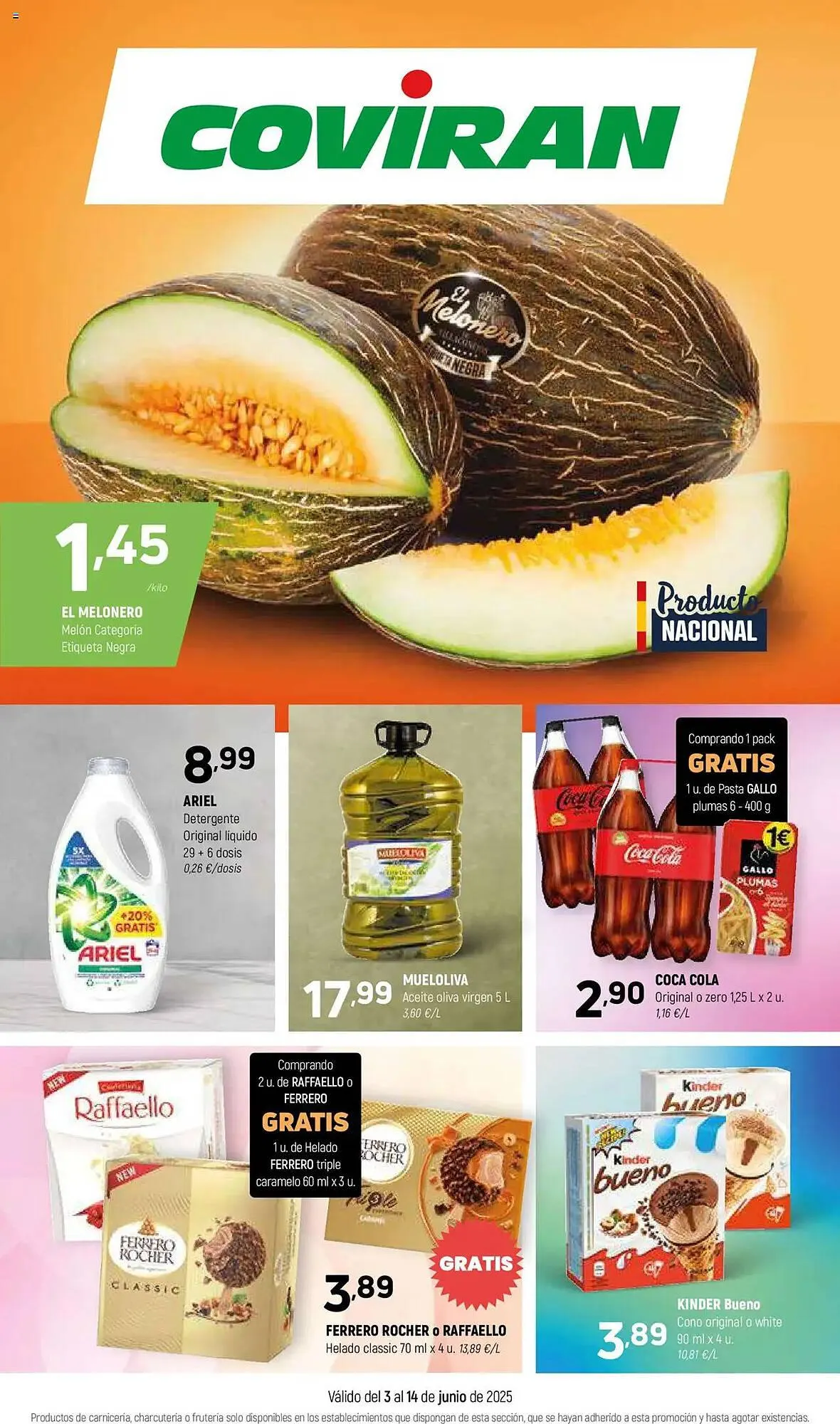 Catálogo de Folleto Coviran 3 de junio al 14 de junio 2025 - Página 1