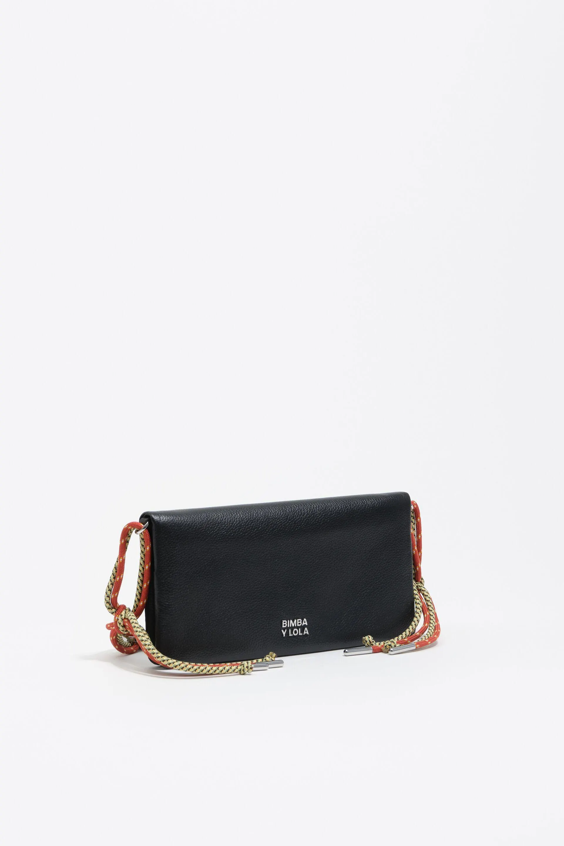 Bolso mini piel negro