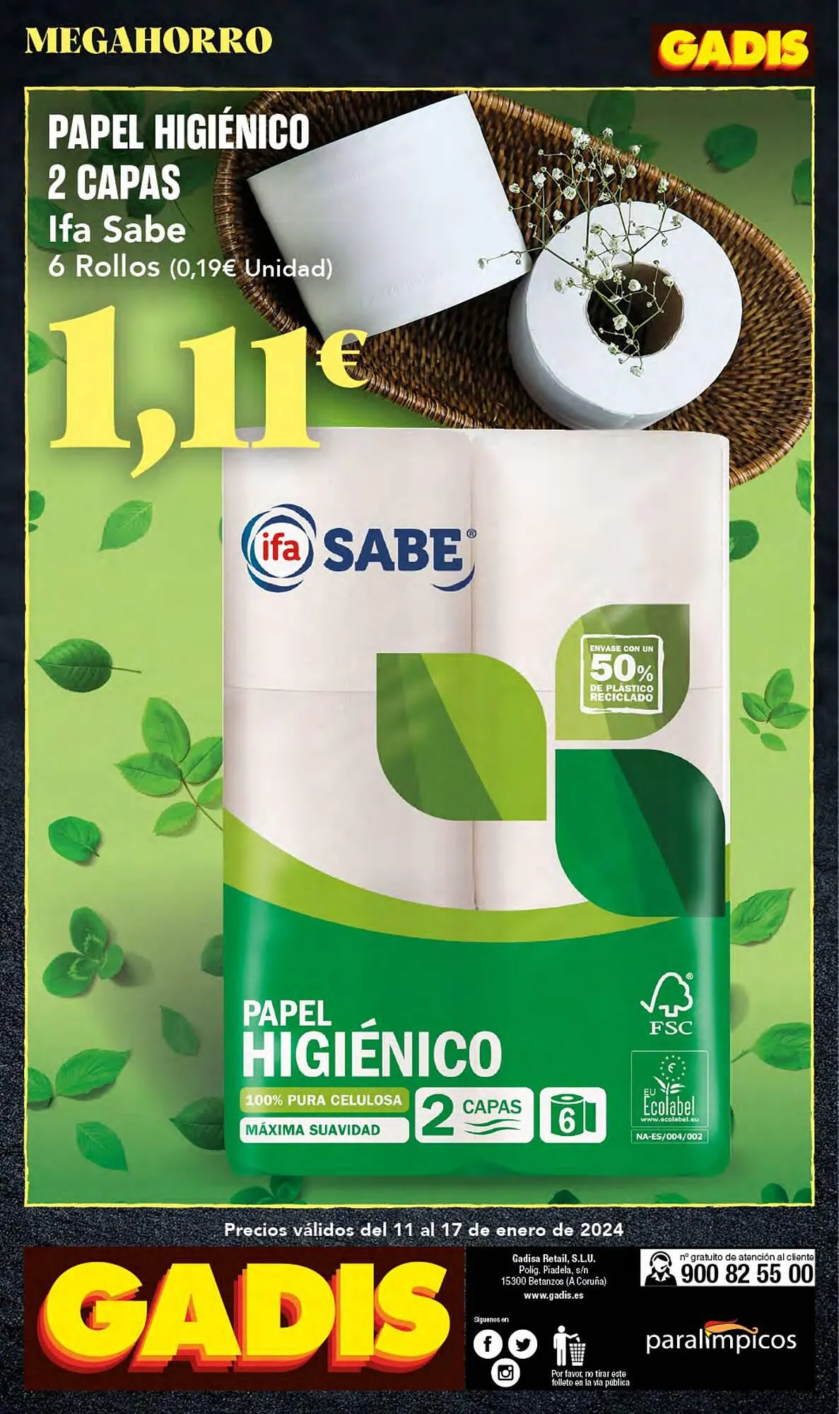 Catálogo de Folleto Gadis 11 de enero al 17 de enero 2024 - Página 24