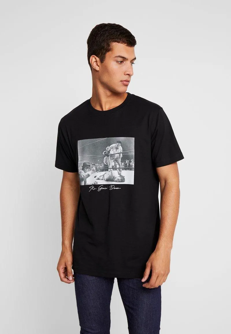 GOING DOWN TEE - Camiseta estampada - black