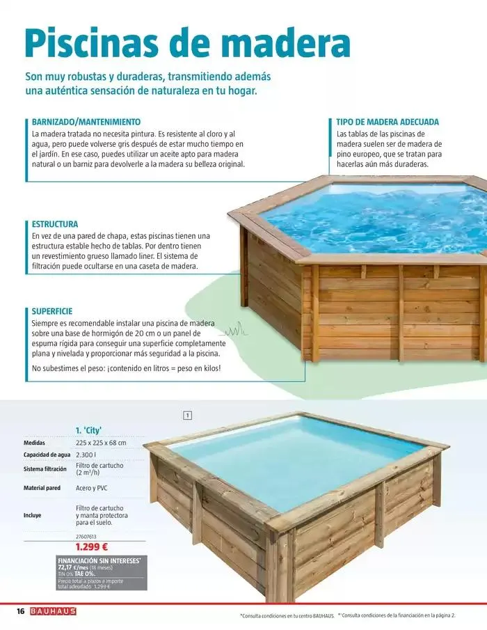 Catálogo de Piscinas, spa, limpieza y Mantenimiento 8 de mayo al 7 de junio 2025 - Página 16
