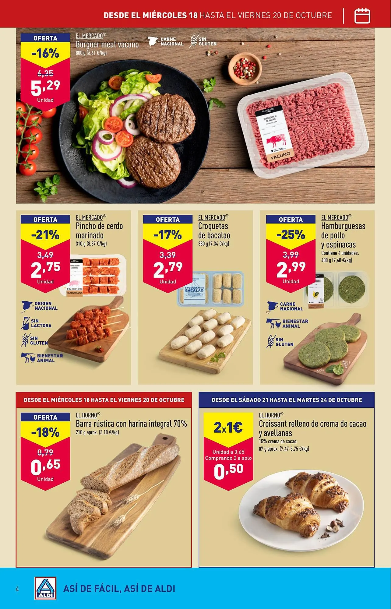 Catálogo de Folleto ALDI 18 de octubre al 24 de octubre 2023 - Página 4
