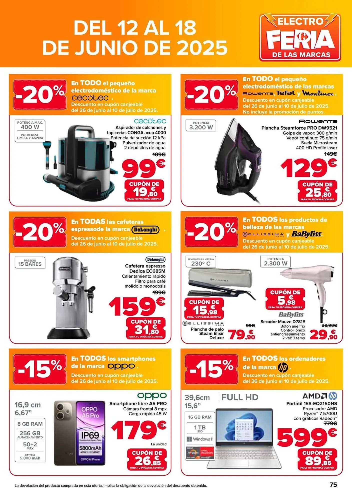 Catálogo de Folleto Carrefour 12 de junio al 25 de junio 2025 - Página 75