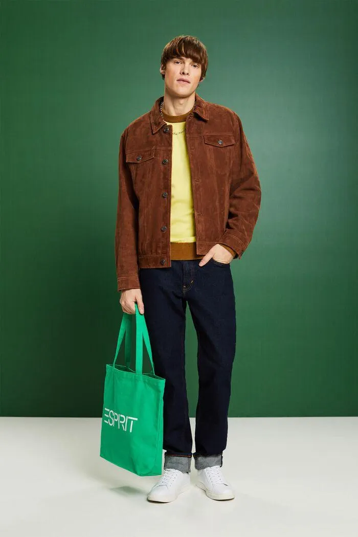 Jersey de punto con cuello redondo