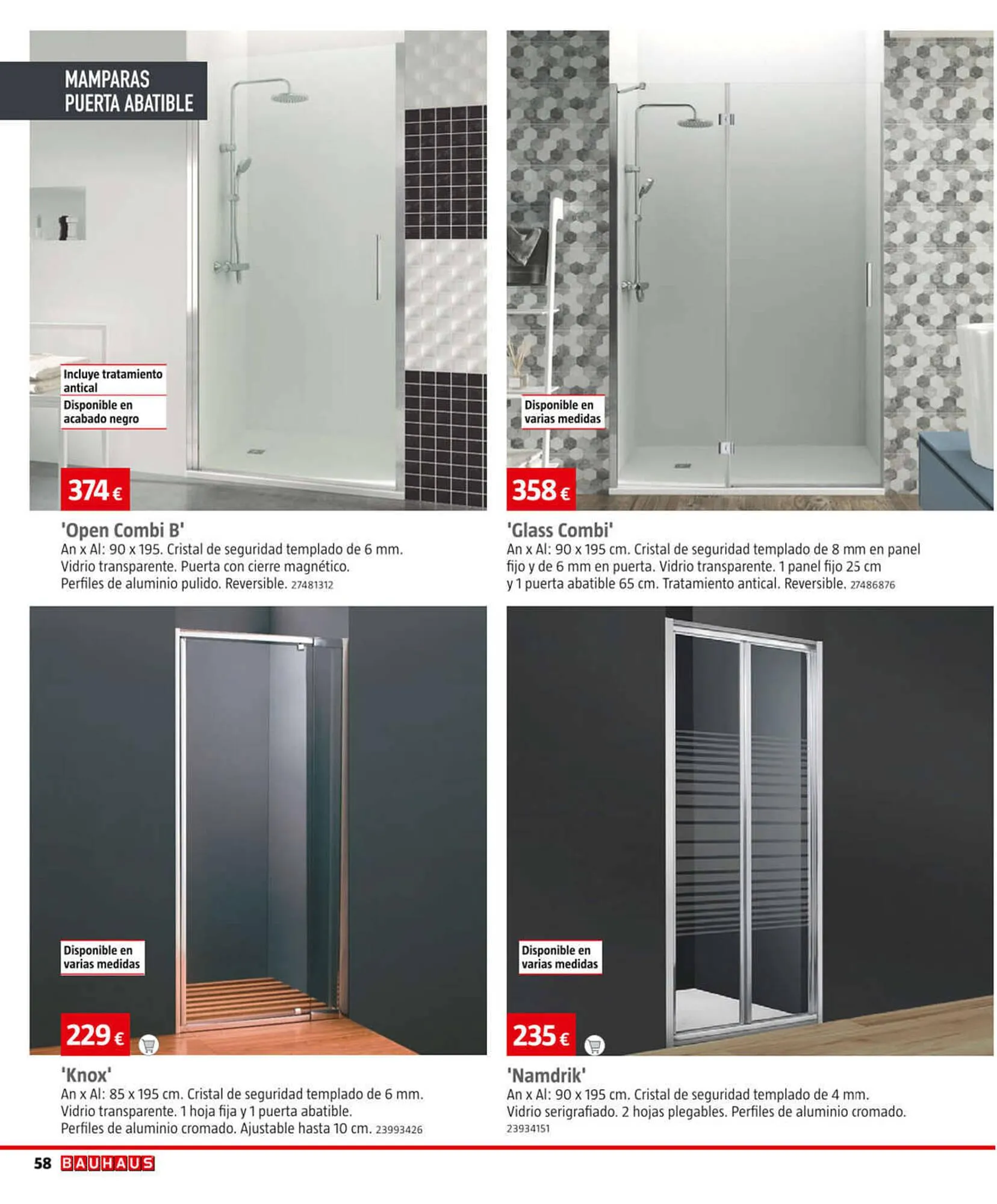 Catálogo de Folleto Bauhaus 26 de enero al 31 de diciembre 2023 - Página 58