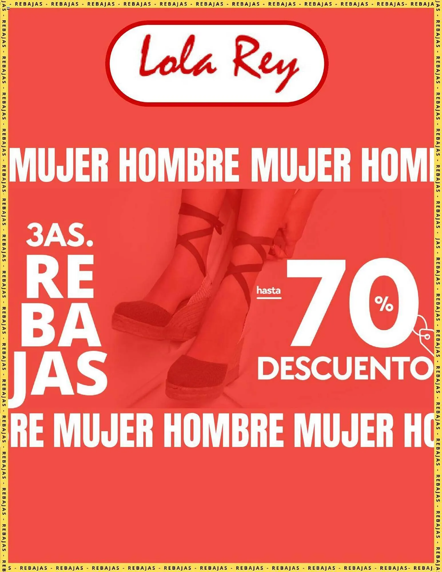 Folleto Lola Rey - 1