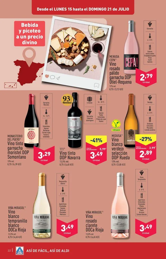 Catálogo de ¡Así de fácil, así de Aldi! 10 de julio al 16 de julio 2024 - Página 22