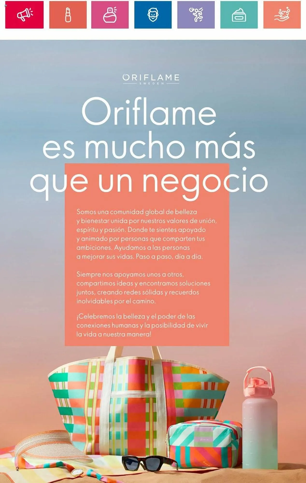Catálogo de Folleto Oriflame 7 de mayo al 27 de mayo 2024 - Página 2
