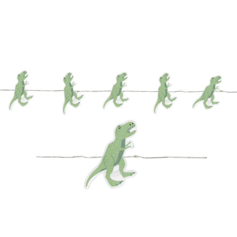 Guirnalda decorativa dino verde