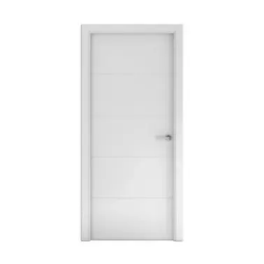 Puerta de Interior Ons blanca 72,5cm izquierda con tapajuntas
