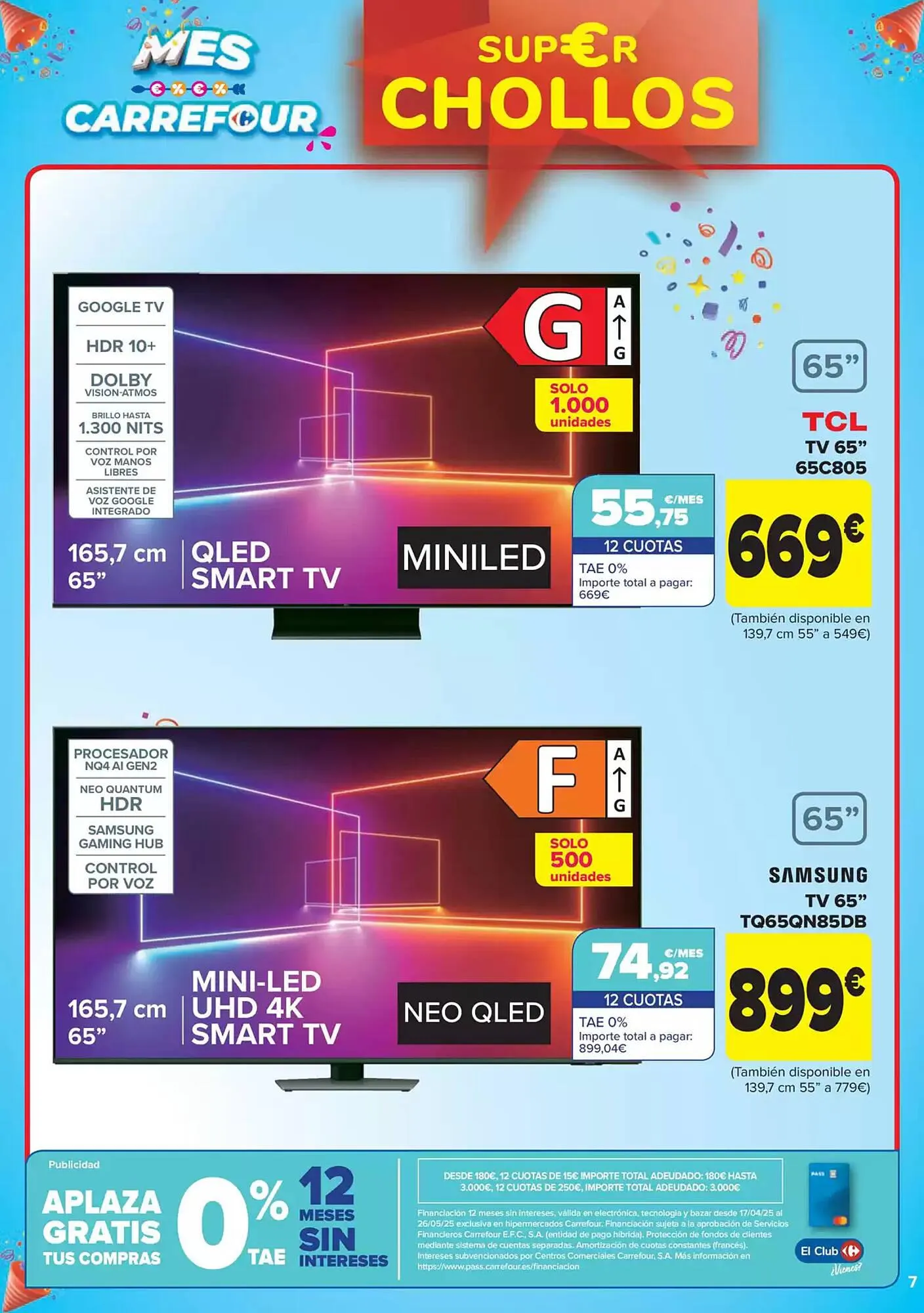 Catálogo de Folleto Carrefour 22 de abril al 12 de mayo 2025 - Página 7