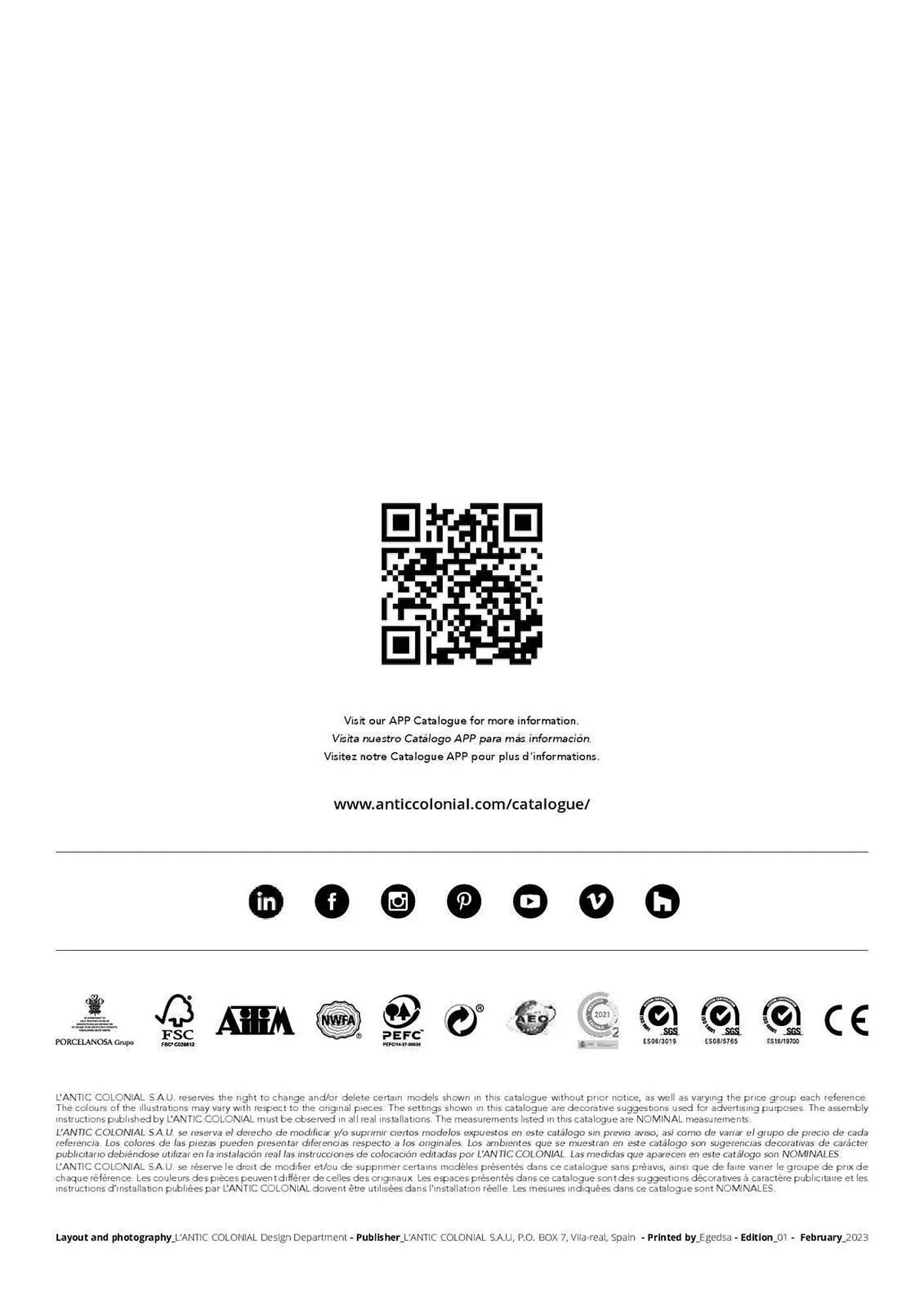 Catálogo de Folleto Porcelanosa 31 de marzo al 8 de febrero 2024 - Página 585