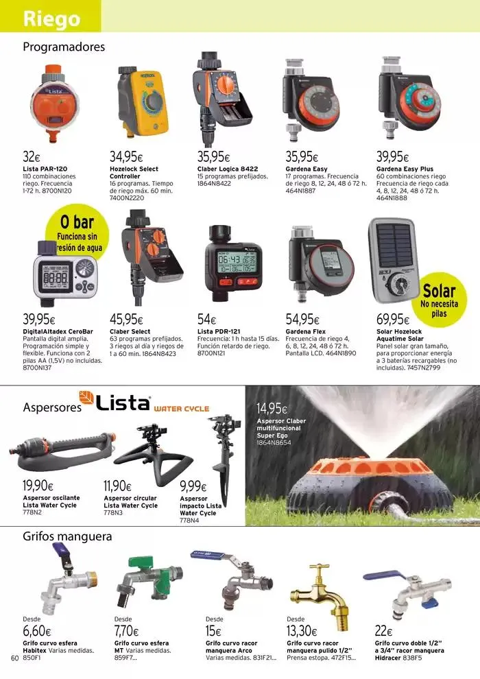 Catálogo de Transforma tu jardín y terraza 1 de enero al 31 de diciembre 2025 - Página 60