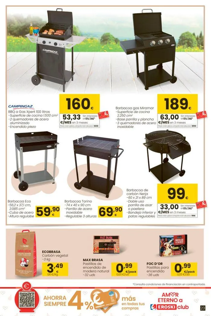 Catálogo de Terraza y Jardín EROSKI 3 de mayo al 29 de mayo 2024 - Página 23