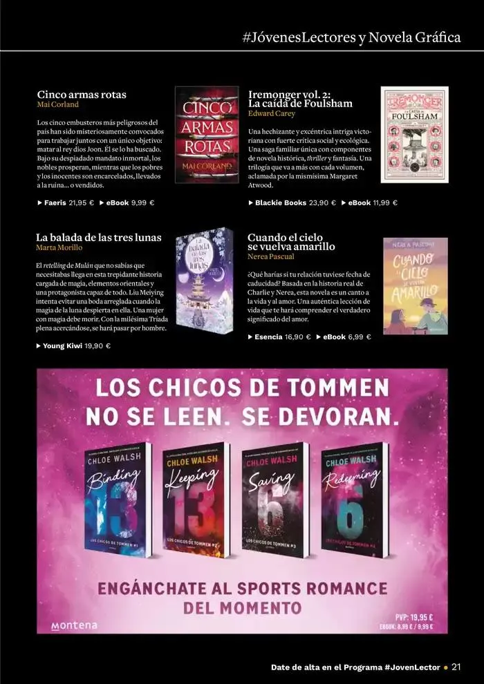 Catálogo de Casa del Libro Leer te hace único 6 de noviembre al 30 de noviembre 2024 - Página 21