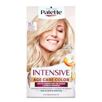 Tinte intensive age color 10.1 rubio muy claro ceniza Palette caja 1 unidad