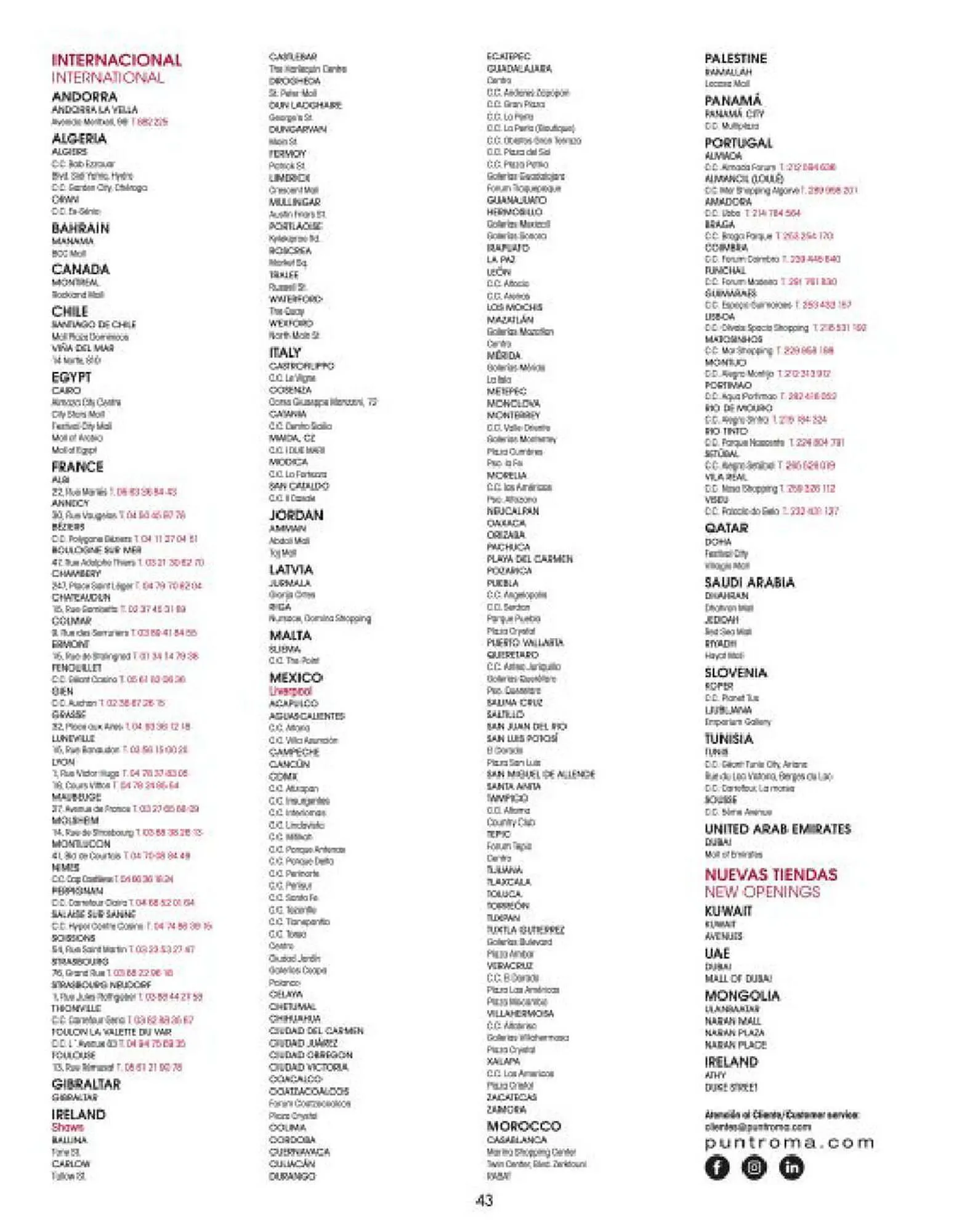 Catálogo de Folleto Punt Roma 17 de abril al 21 de julio 2023 - Página 43