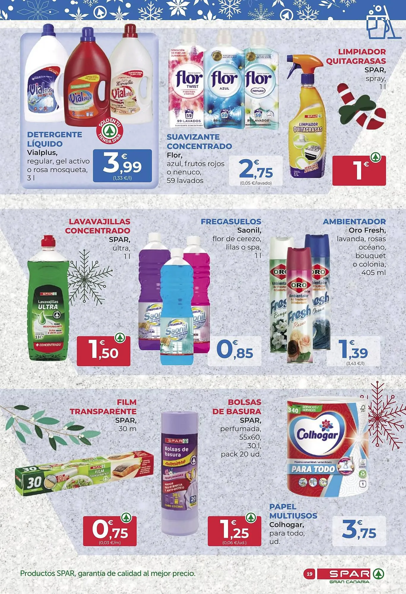 Catálogo de Folleto SPAR Gran Canaria 28 de noviembre al 14 de diciembre 2023 - Página 19